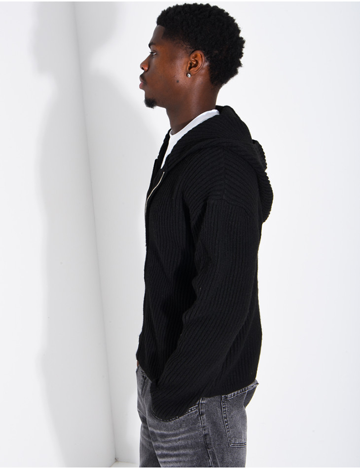 Gilet homme en maille