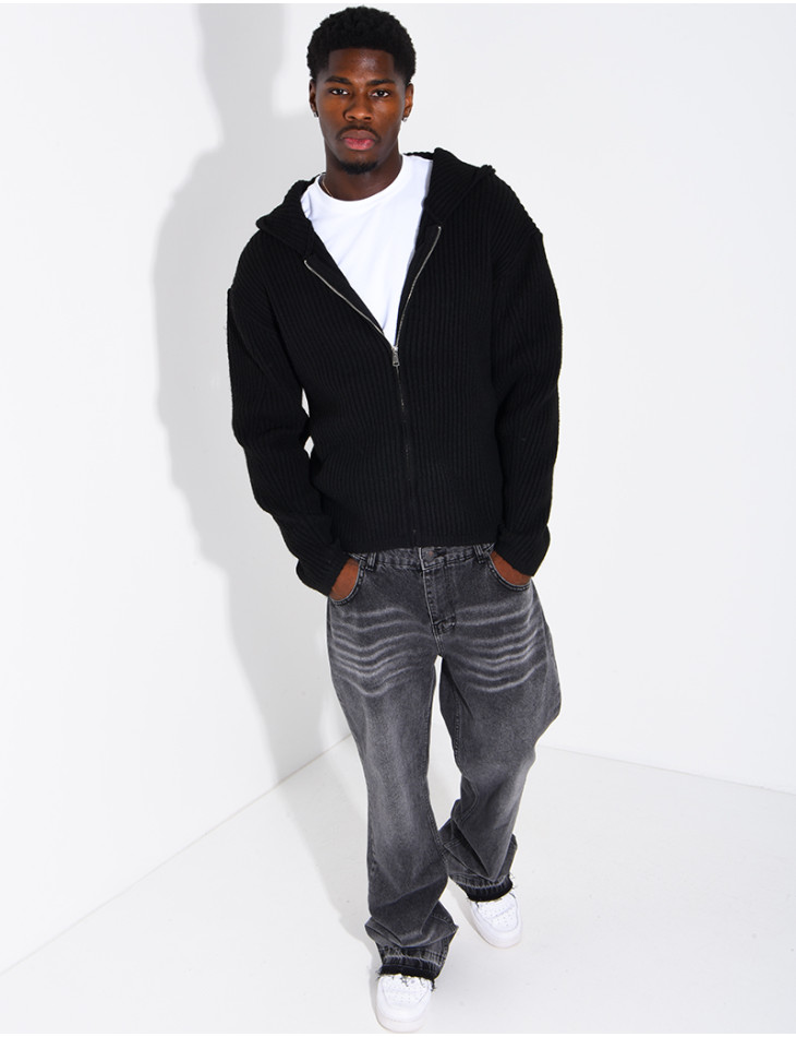 Gilet homme en maille