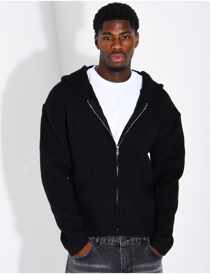 Gilet homme en maille
