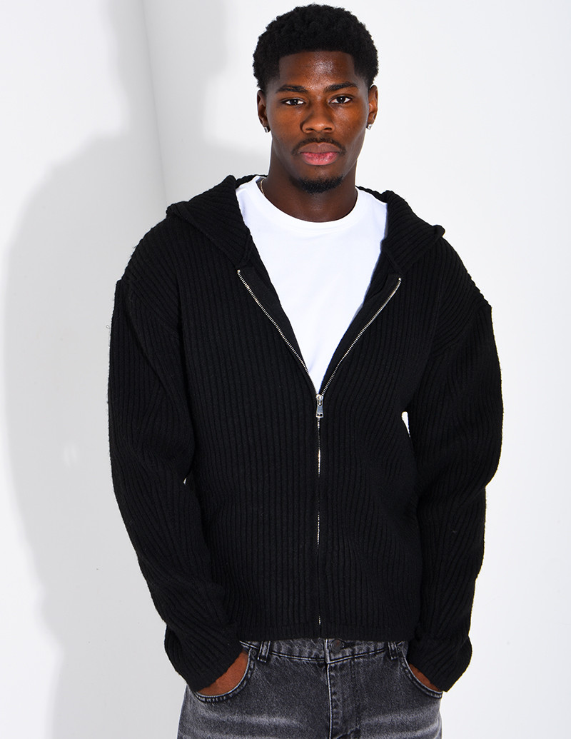 Gilet homme en maille