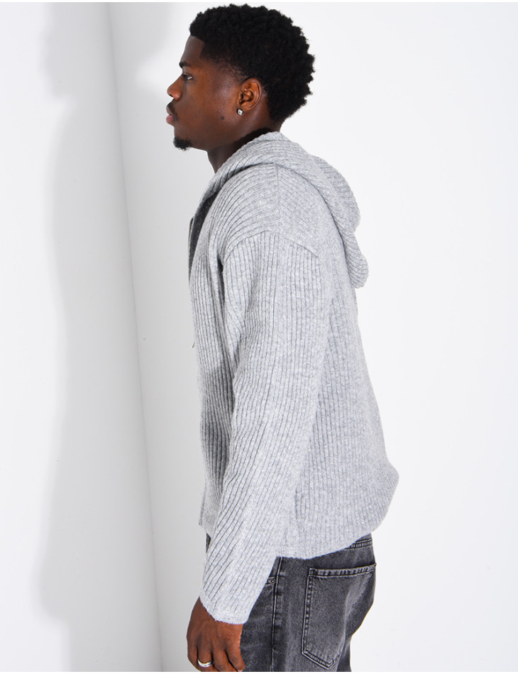 Gilet homme en maille
