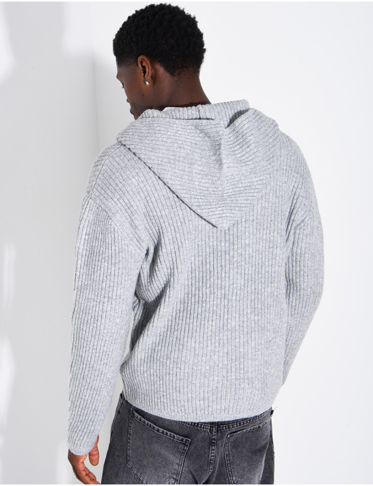 Gilet homme en maille