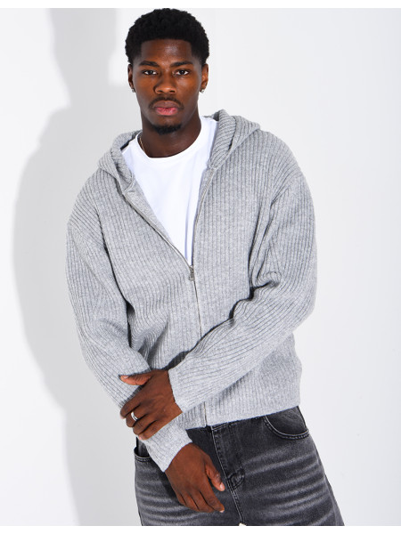 Gilet homme en maille