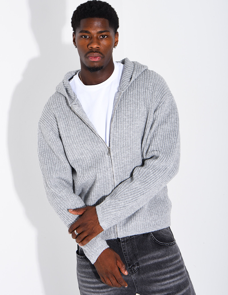 Gilet homme en maille