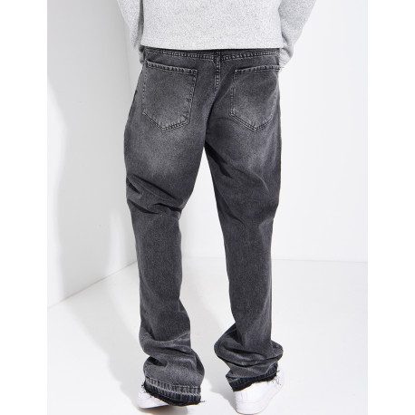 Men's Faded Flare-Cut Jeans