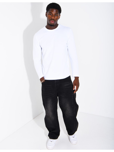 Jeans homme coupe Ballon
