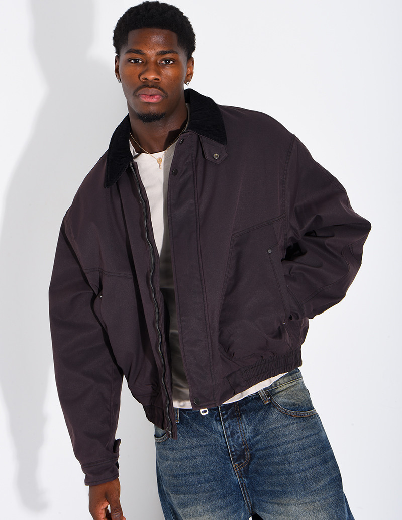 Veste imperméable matelassé...