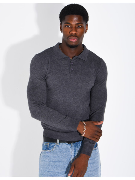 Fitted polo shirt