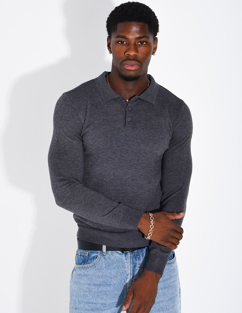Fitted polo shirt