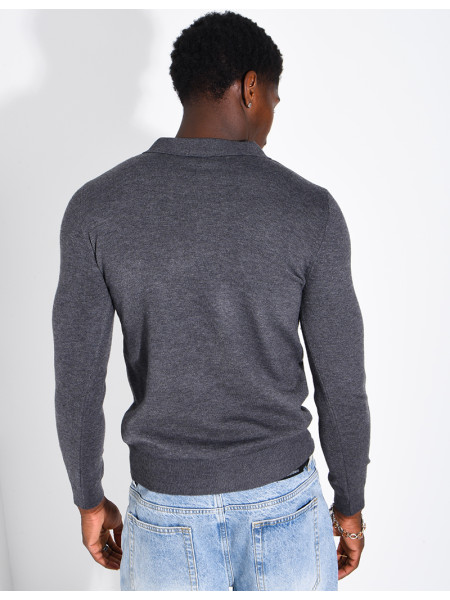 Fitted polo shirt