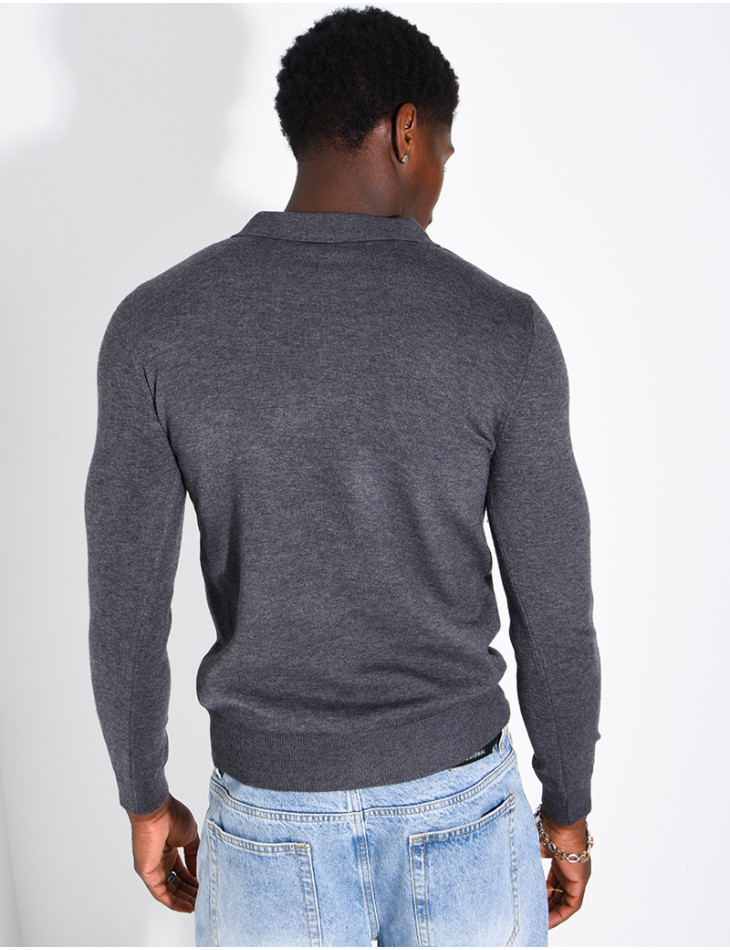 Fitted polo shirt