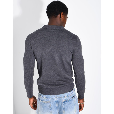 Fitted polo shirt