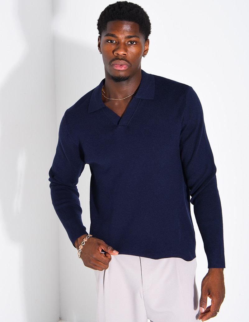 Soft-knit sweater with a...