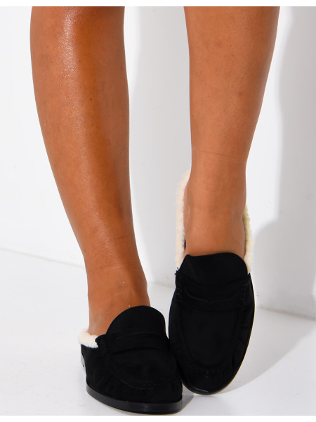 Mocassins fourrés