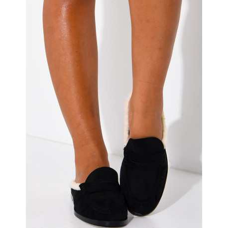 Mocassins fourrés