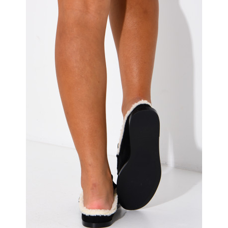 Mocassins fourrés