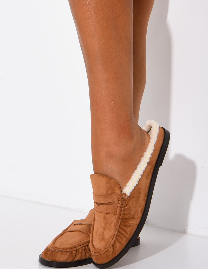 Mocassins fourrés