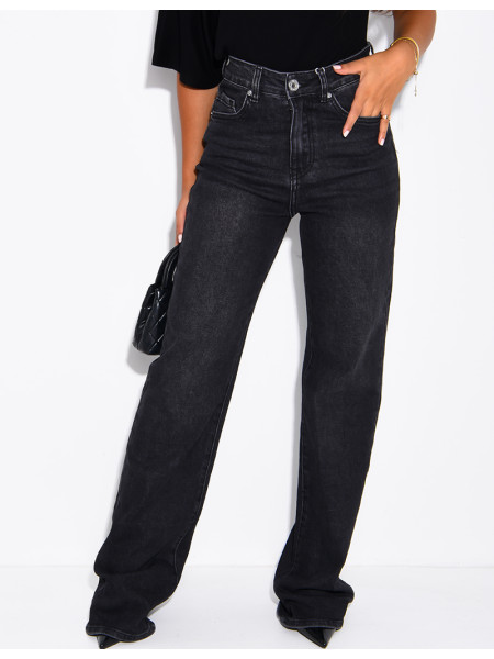 TALL  Jeans coupe droite taille haute stretchy extra long