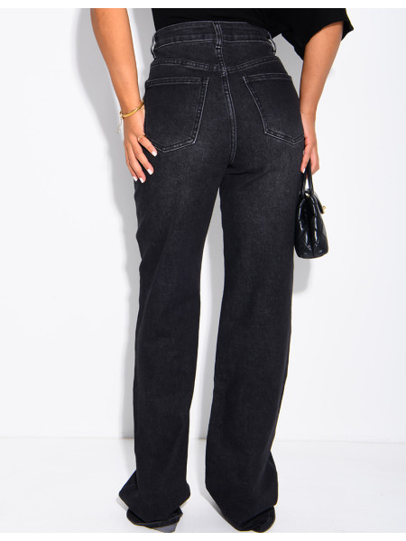 TALL  Jeans coupe droite taille haute stretchy extra long