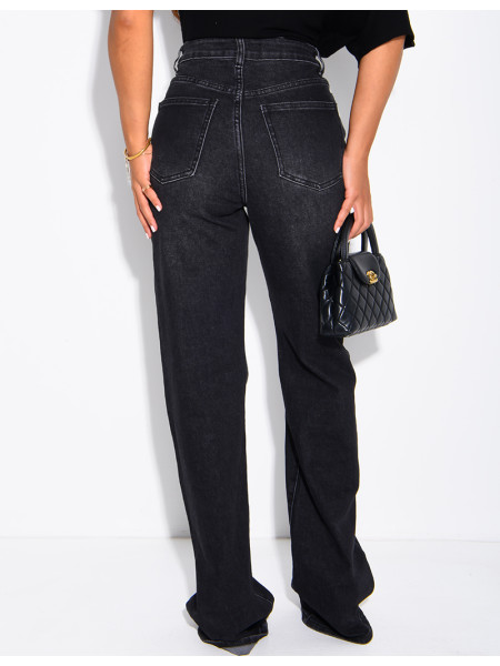 TALL  Jeans coupe droite taille haute stretchy extra long