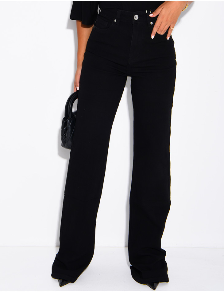 TALL - Jeans coupe droite taille haute stretchy extra long