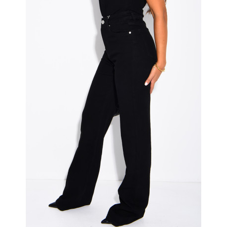 TALL - Jeans coupe droite taille haute stretchy extra long