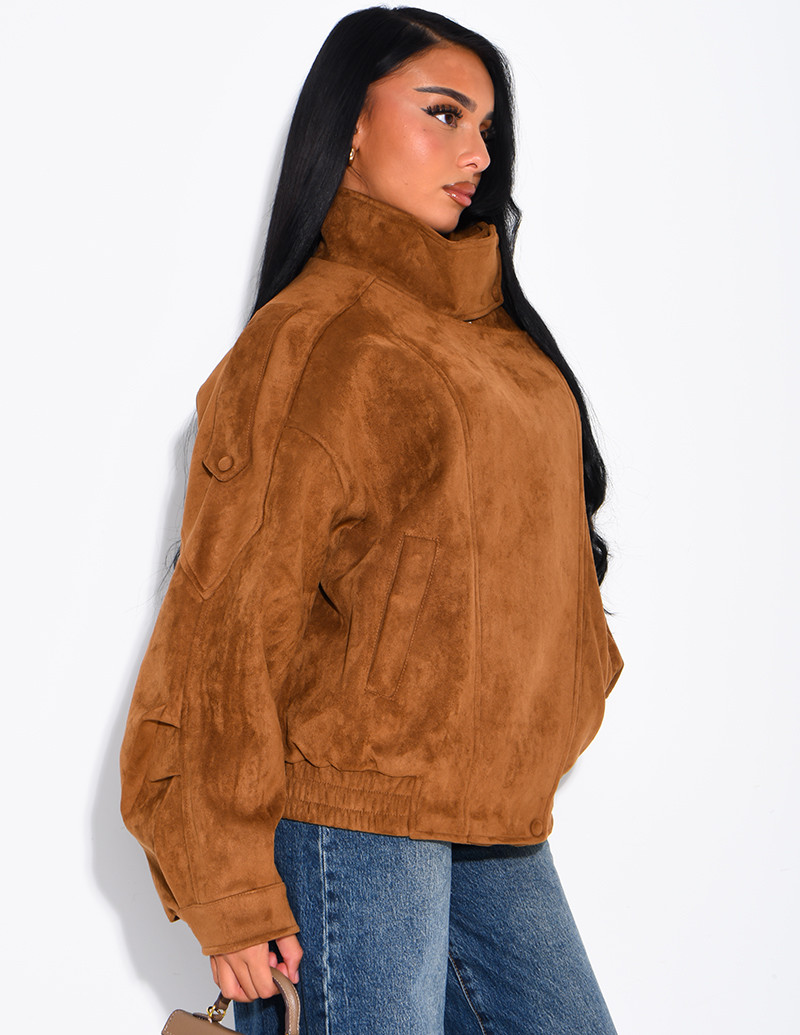 Oversize-Jacke mit...