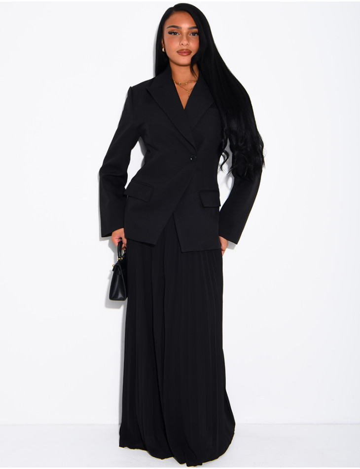 Premium-Blazer mit tailliertem Schnitt