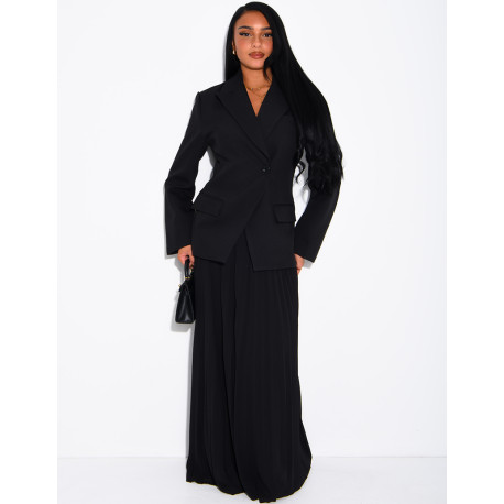 Premium-Blazer mit tailliertem Schnitt