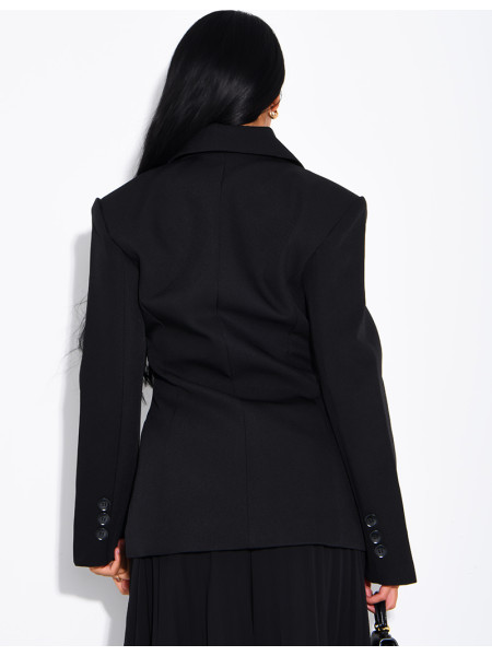 Premium-Blazer mit tailliertem Schnitt