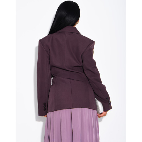 Premium blazer with a fitted waist