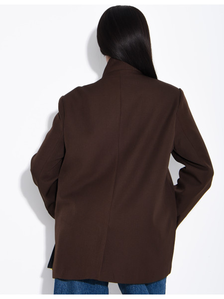 Asian-Style Tie-Front Blazer