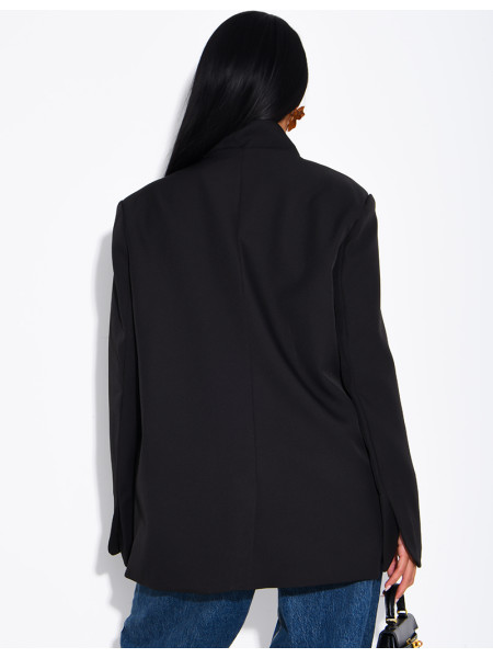 Blazer mit asiatischen Verschlüssen