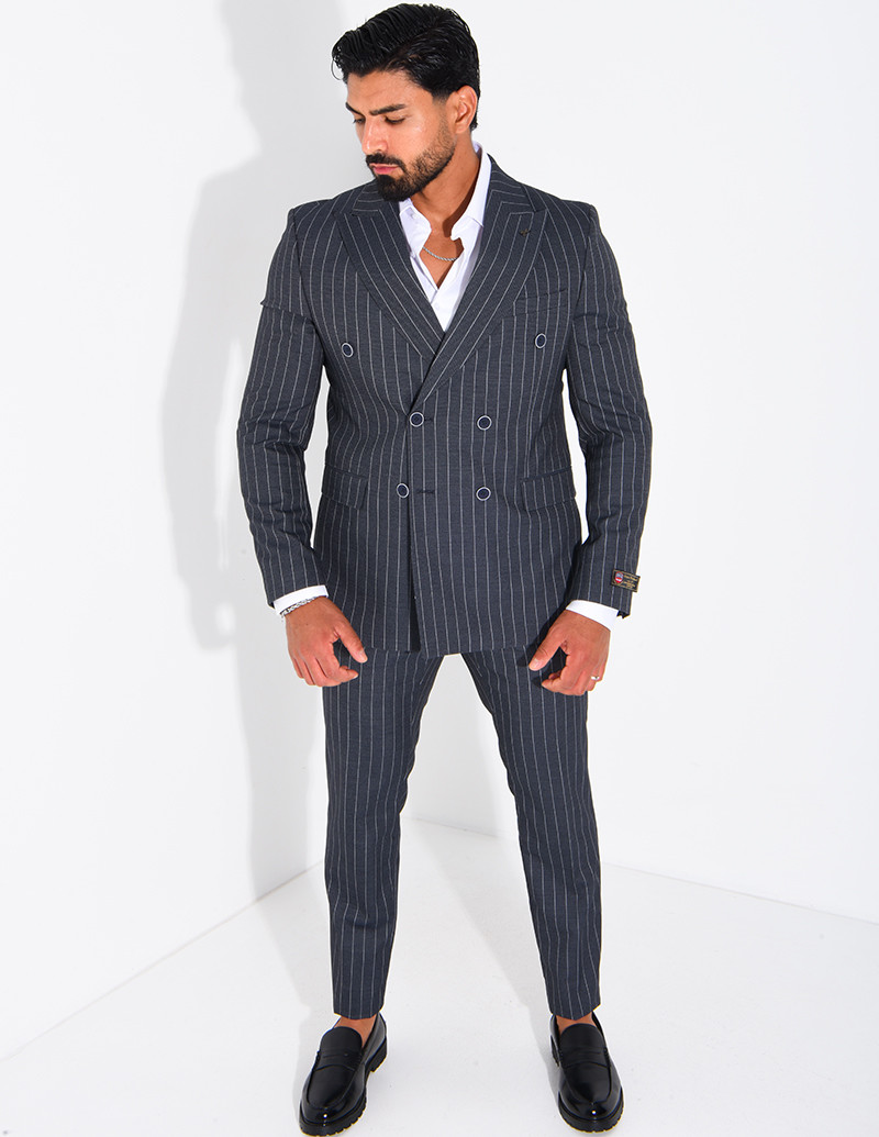 2-Piece Striped...