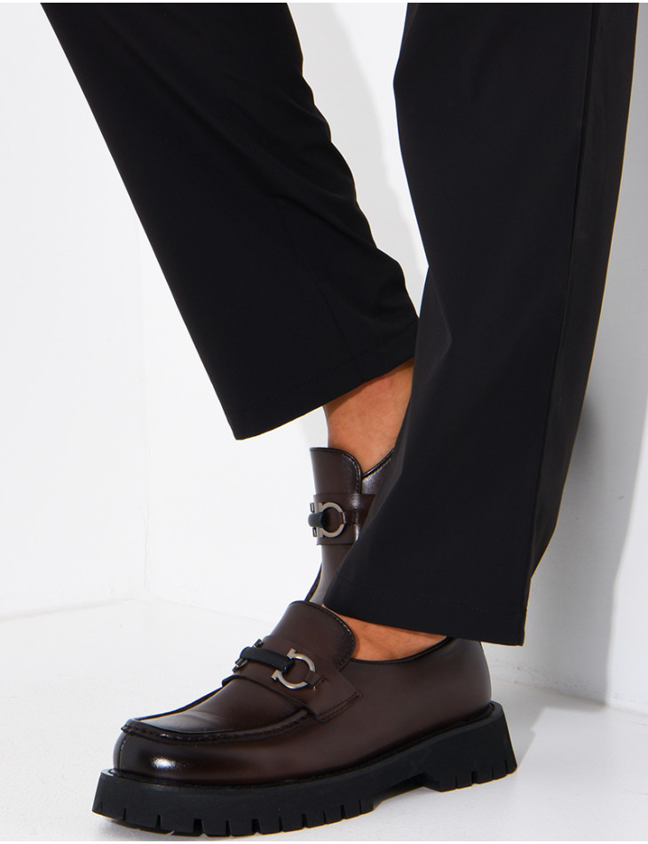Mocassisn en cuir