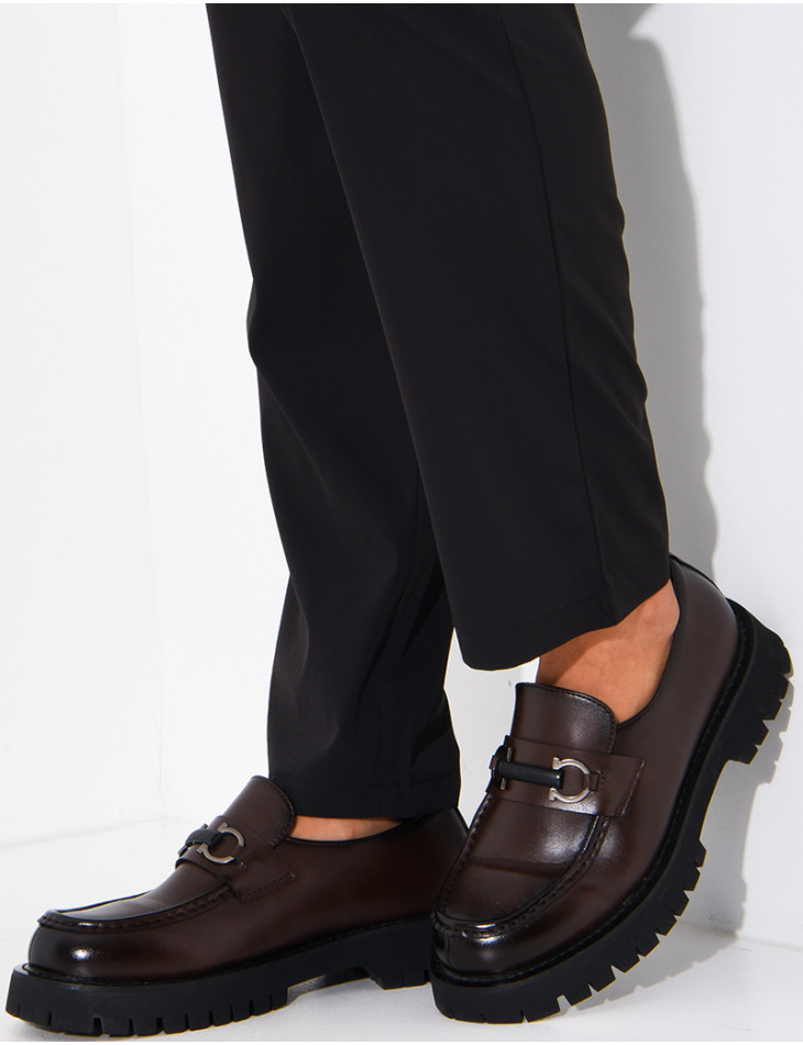 Mocassisn en cuir