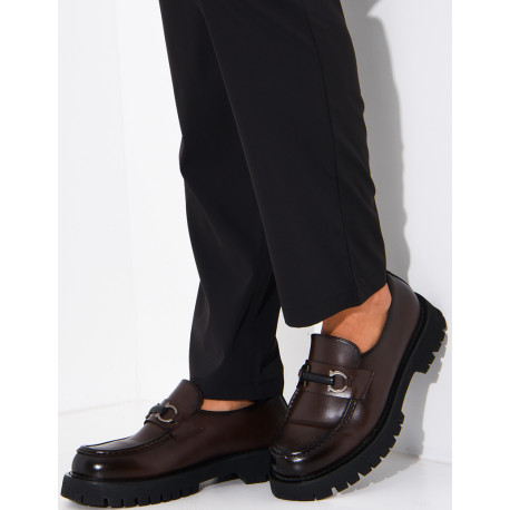 Mocassisn en cuir
