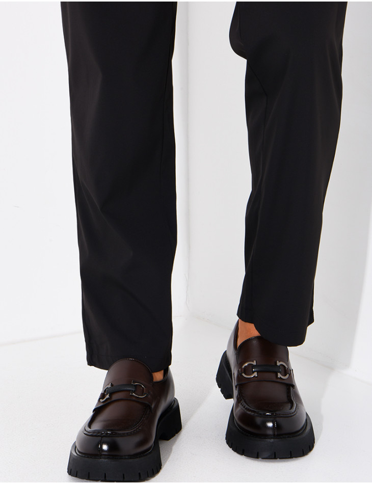 Mocassisn en cuir