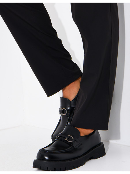 Mocassins en cuir