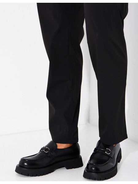 Mocassins en cuir