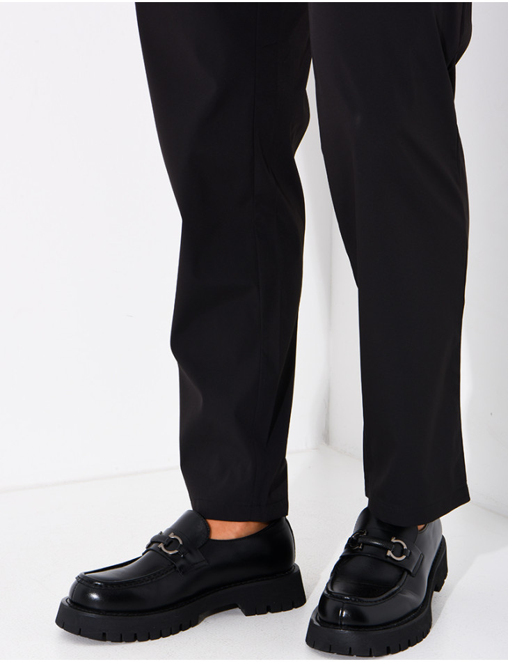Mocassins en cuir