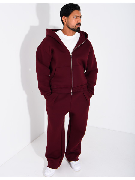 Set aus Hose und Kapuzenjacke
