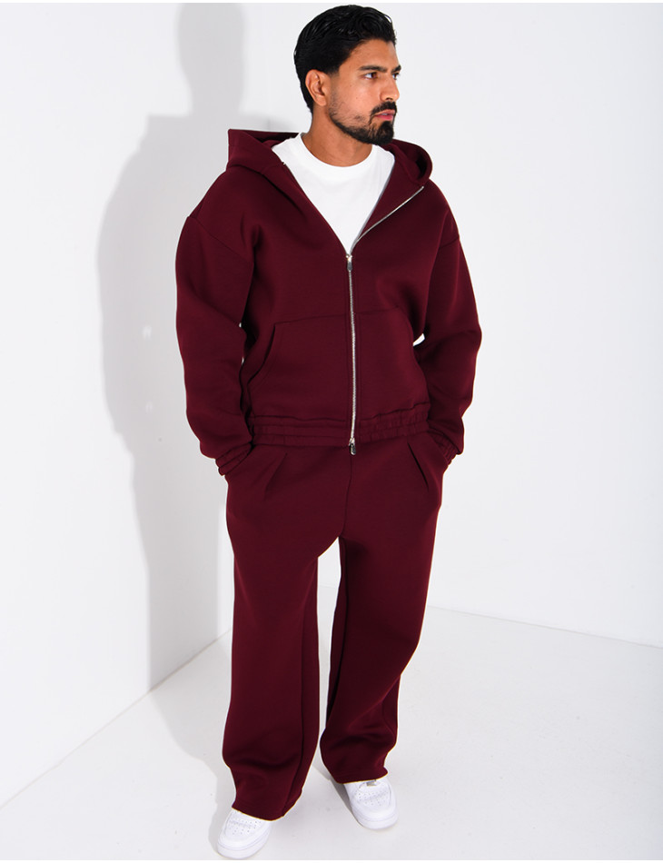 Set aus Hose und Kapuzenjacke