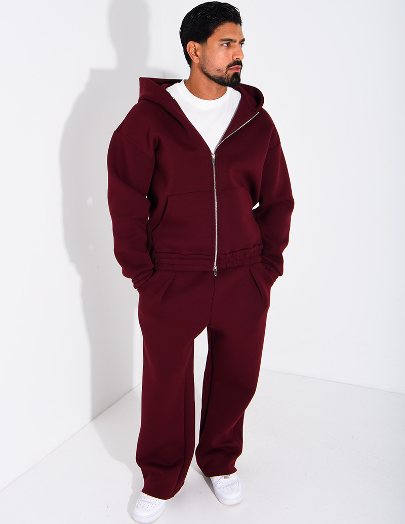 Set aus Hose und Kapuzenjacke