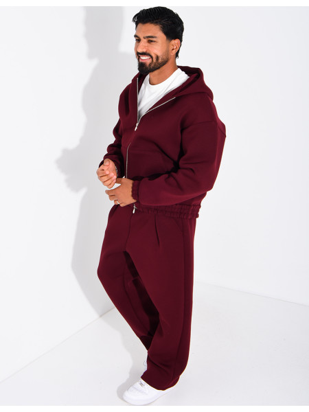 Set aus Hose und Kapuzenjacke