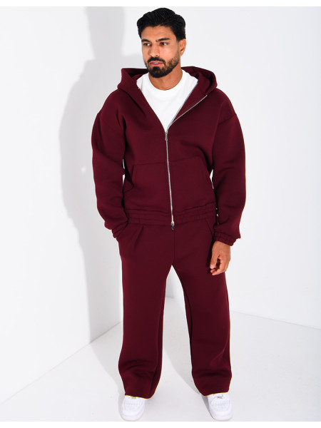 Set aus Hose und Kapuzenjacke