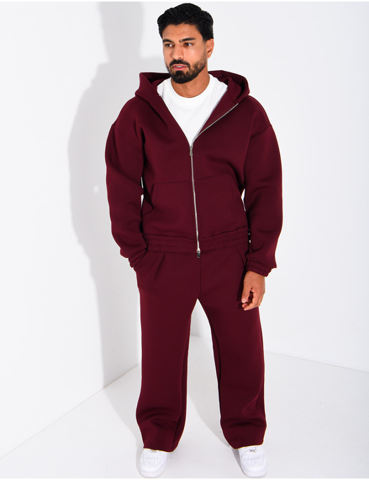 Set aus Hose und Kapuzenjacke