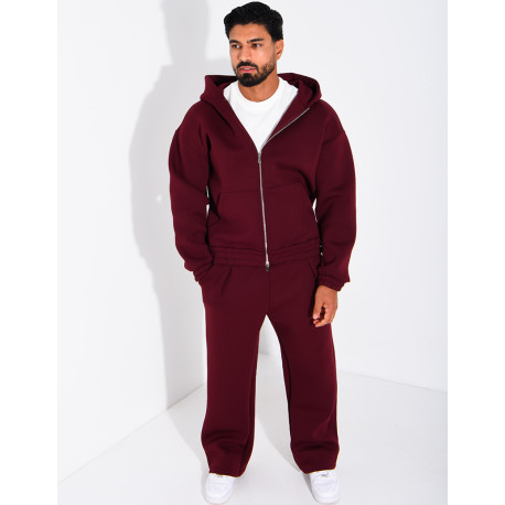 Set aus Hose und Kapuzenjacke