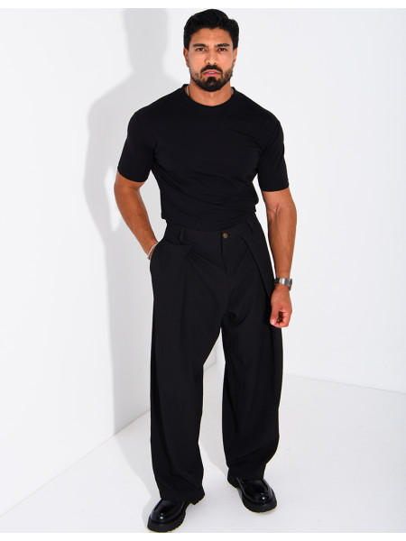 Pantalon Homme coupe large