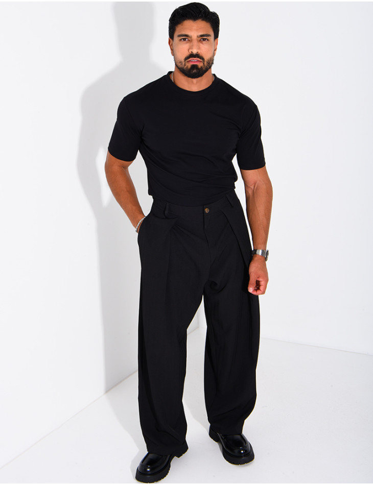 Pantalon Homme coupe large